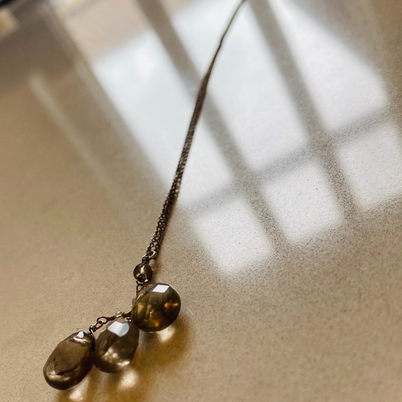Smokey quarts necklace - Picture 3 of 3